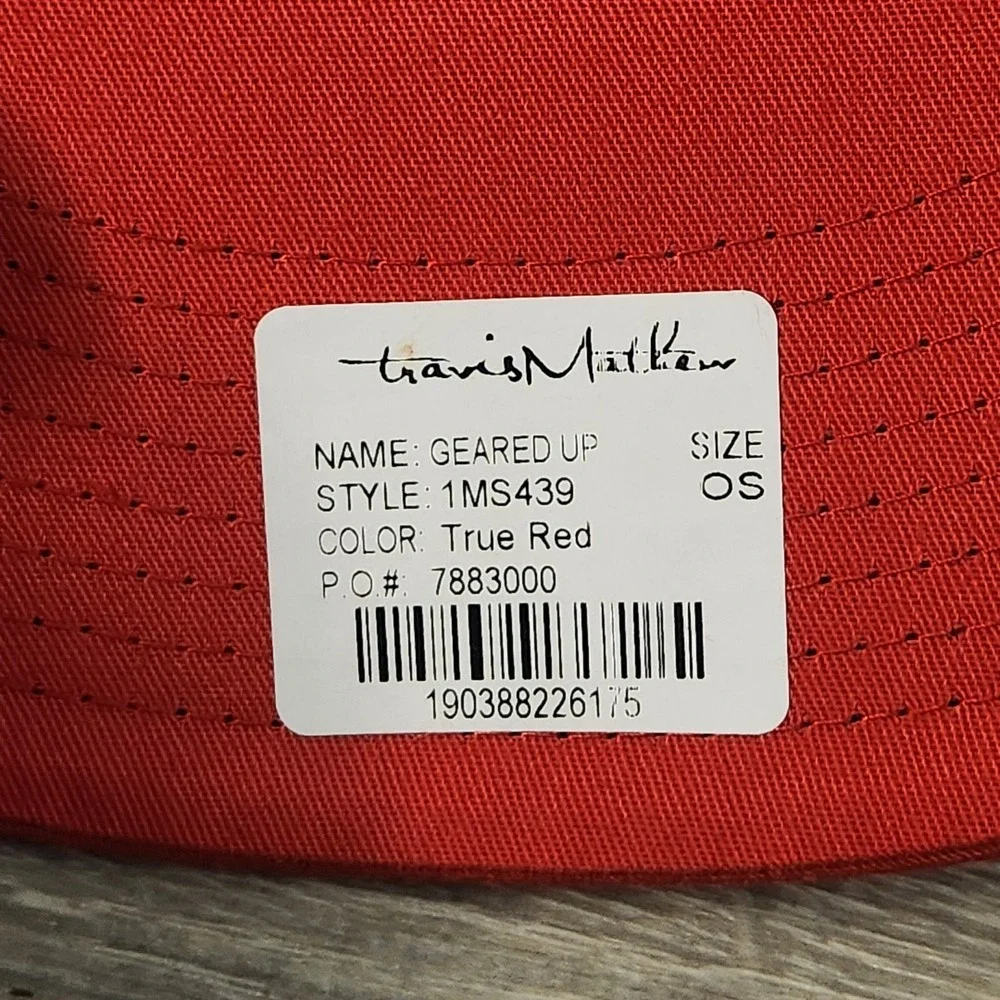 NWT Travis Mathew Golf Life On Tour Geared Up Snapback Adjuatable Baseball Hat